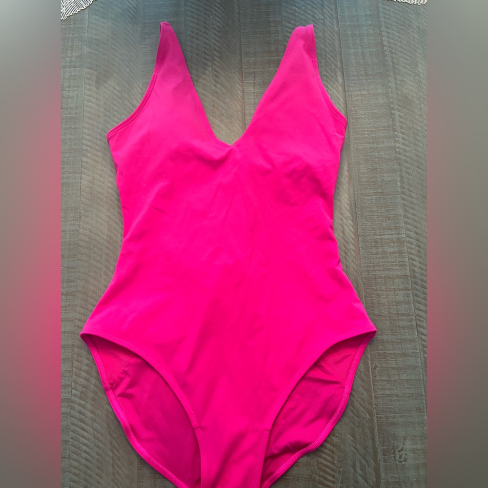 TA3 Bright Pink Swimsuit NWOT